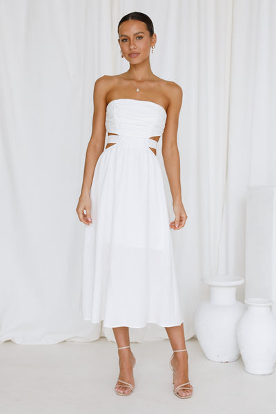 Sublime Lover Maxi Dress White