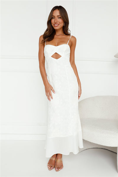 Riri Maxi Dress White