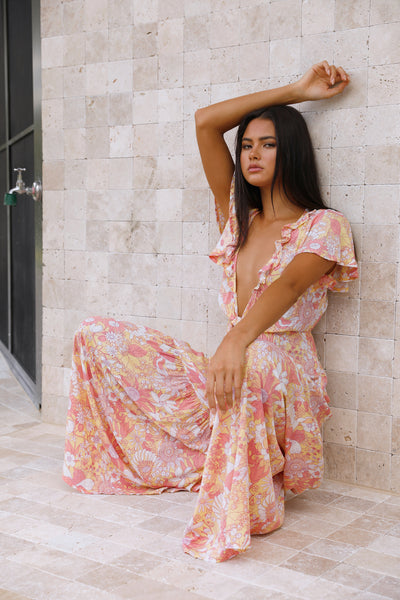 Natural Heights Jumpsuit Floral