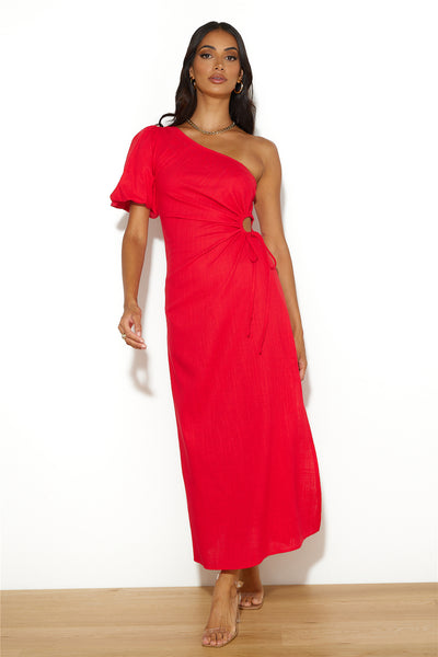 Event At Sunset Maxi Dress Red