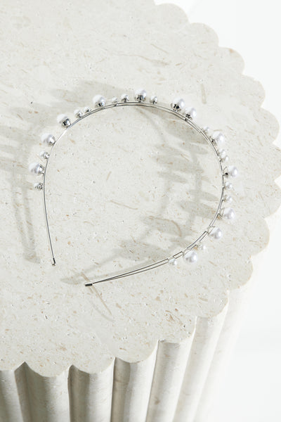 Details For Her Headband Silver