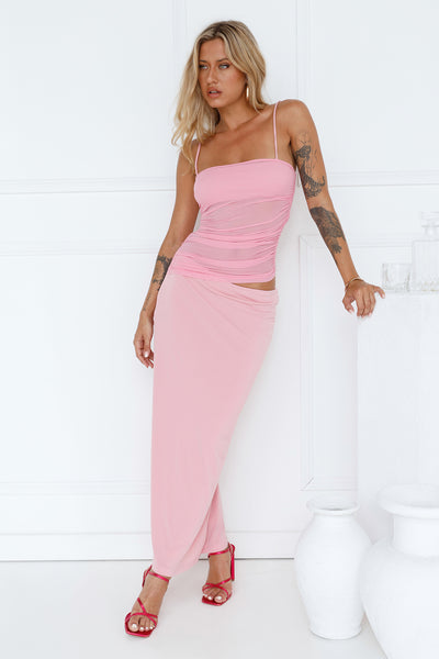 Don't Apologise Maxi Dress Pink
