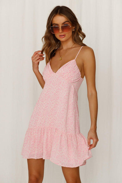 Breathtaking Vista Dress Pink | Hello Molly USA