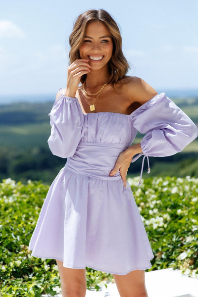 HELLO MOLLY Pantheon Dress Lilac | Hello Molly USA