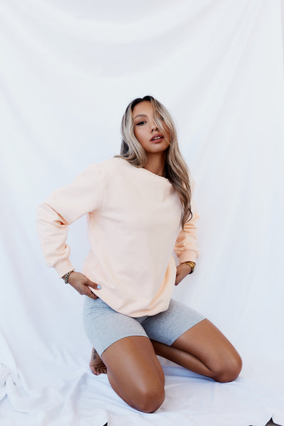 HELLO MOLLY The Wellness State Sweater Sorbet