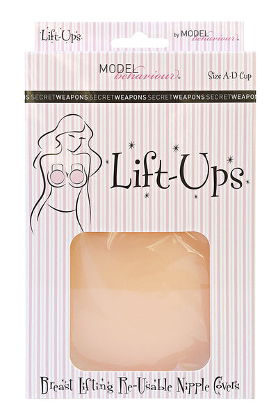 Secret Weapons Lift-Ups Re-Usable Nipple Covers Nude