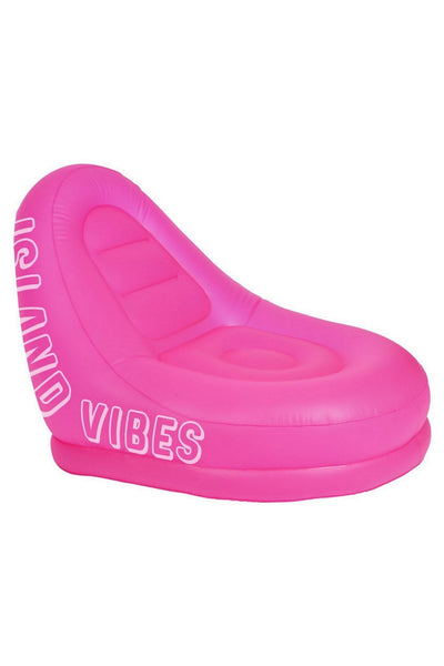 SUNNYLIFE Inflatable Lounge Chair Neon Pink