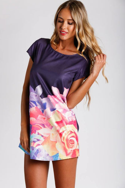 You Could Be Mine Dress Purple | Hello Molly USA