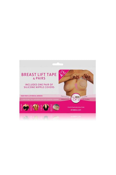 BYE BRA Breast Lift Tape 4 Pairs A-C Cup | Hello Molly USA