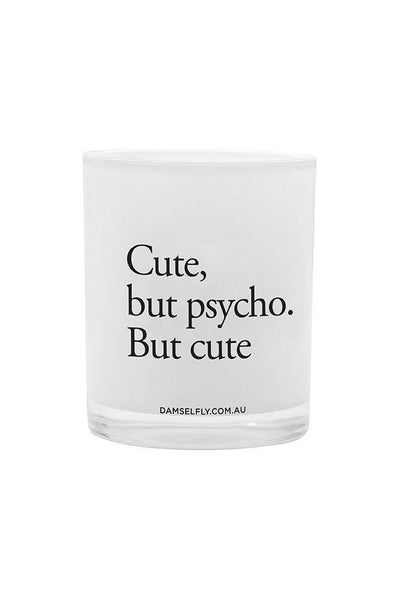 DAMSELFLY COLLECTIVE Cute But Psycho Candle | Hello Molly USA