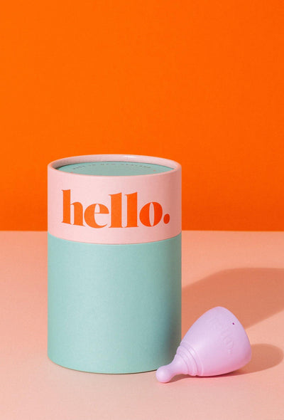 HELLO CUP Menstrual Cup Extra Small Lilac | Hello Molly USA