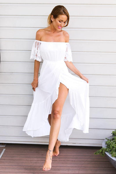 Evie Maxi Dress White | Hello Molly USA