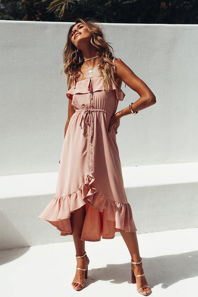 Are You Worth It Maxi Dress Dusty Pink | Hello Molly USA