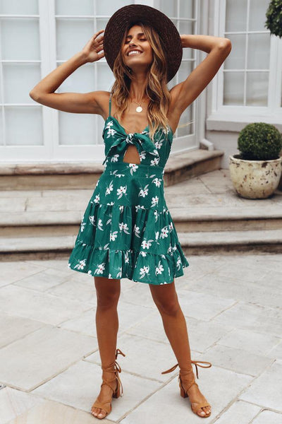 Tell Their Stories Dress Forest Green | Hello Molly USA
