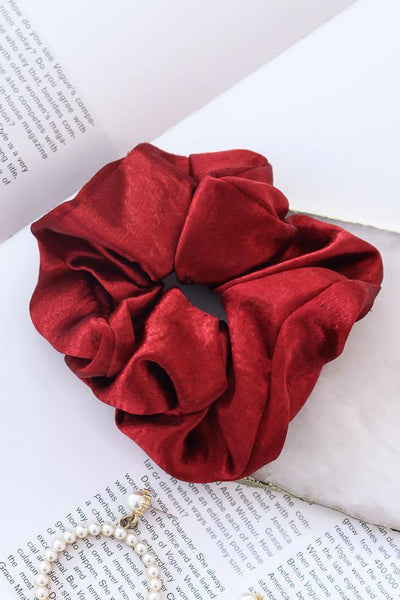 Cloud Spotting Scrunchie Red | Hello Molly USA