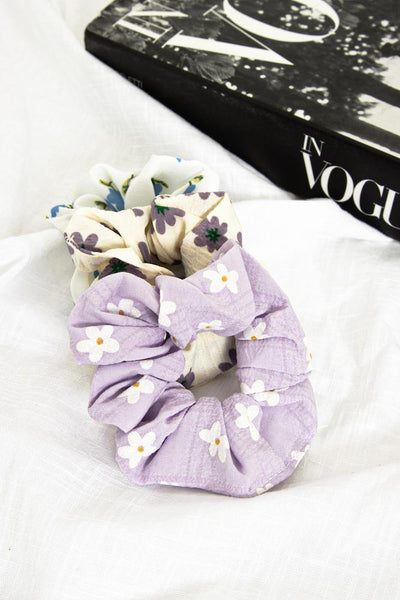 History Of The Daisy Scrunchie Purple | Hello Molly USA