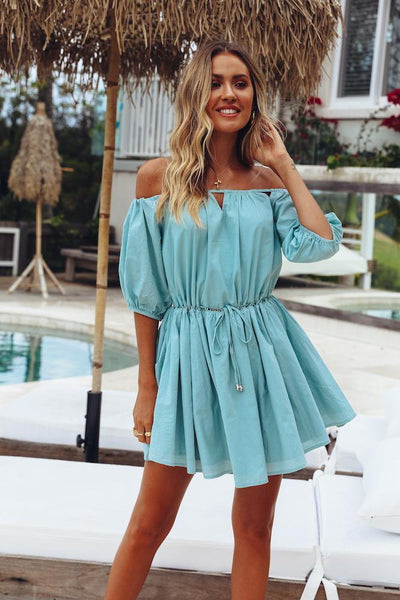 Thrill Of The Chase Dress Sage | Hello Molly USA