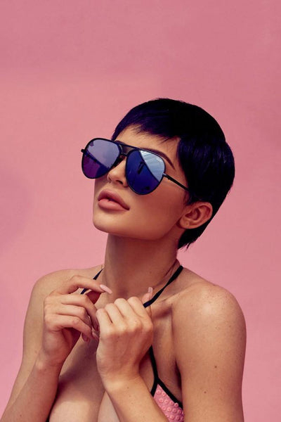 QUAY Iconic Sunglasses Black Silver | Hello Molly USA