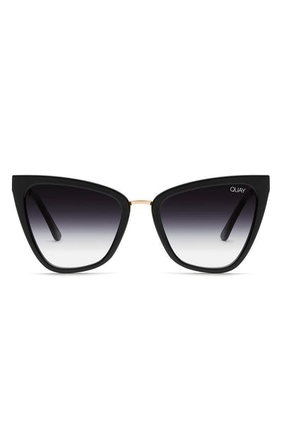 QUAY Reina Sunglasses Black Fade | Hello Molly USA