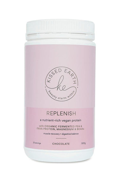 KISSED EARTH Replenish Protein Powder Chocolate 500g