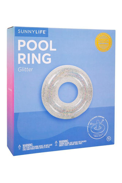 SUNNYLIFE Pool Ring Glitter | Hello Molly USA