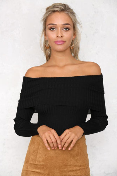 Try To Resist Top Black | Hello Molly USA