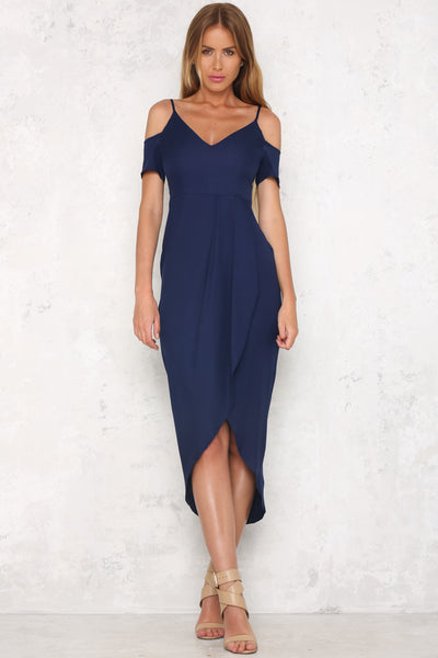 Bring Your Friends Maxi Dress Navy