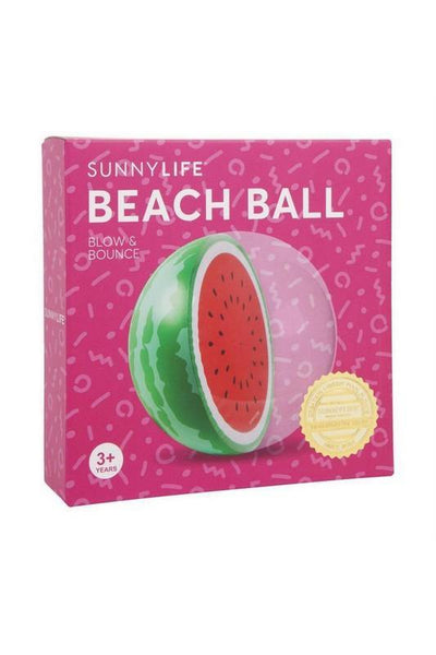 SUNNYLIFE Inflatable Beach Ball Watermelon | Hello Molly USA