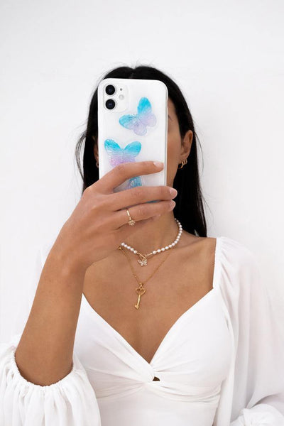 Beata Butterfly iPhone 11 Case Holographic | Hello Molly USA